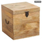Square Storage Cube Trunk Farmhouse Jameson - LOOMLAN - LOOMLAN - Trunks
