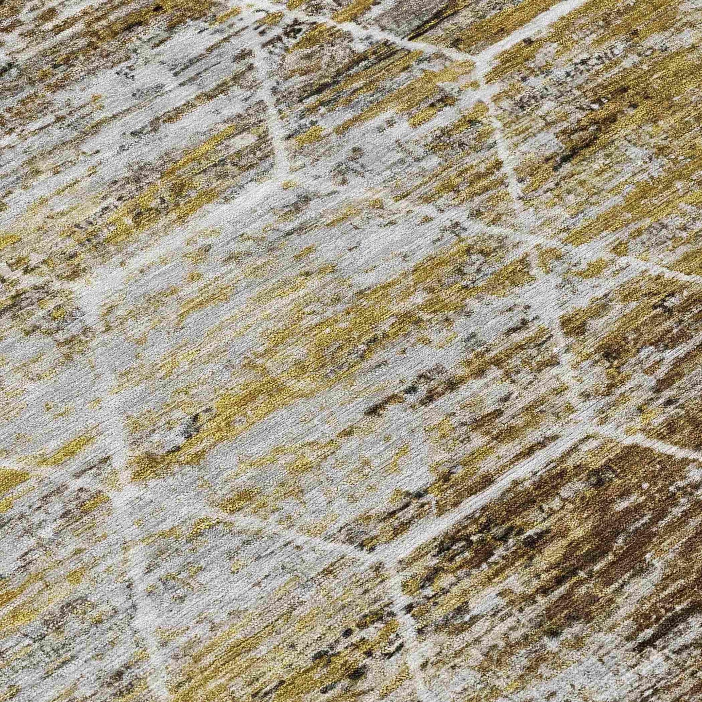 Galyn Brown Washable Indoor-Outdoor Rug