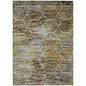 Galyn Brown Washable Indoor-Outdoor Rug