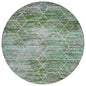 Galyn Green Washable Indoor-Outdoor Rug