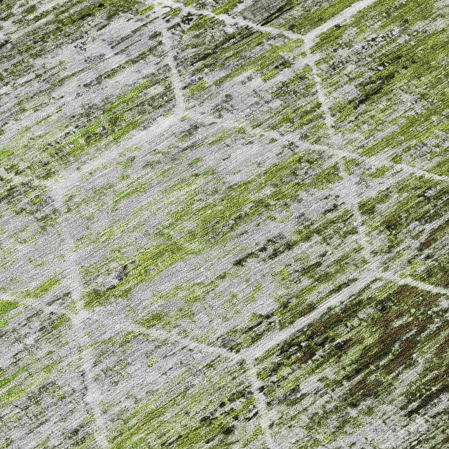 Galyn Olive Washable Indoor-Outdoor Rug