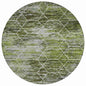 Galyn Olive Washable Indoor-Outdoor Rug