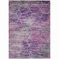 Galyn Purple Washable Indoor-Outdoor Rug