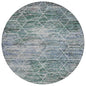 Galyn Teal Washable Indoor-Outdoor Rug