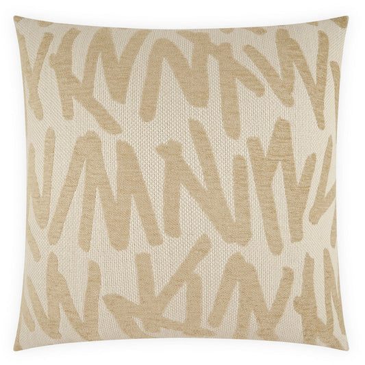 Gambit Ivory Throw Pillow
