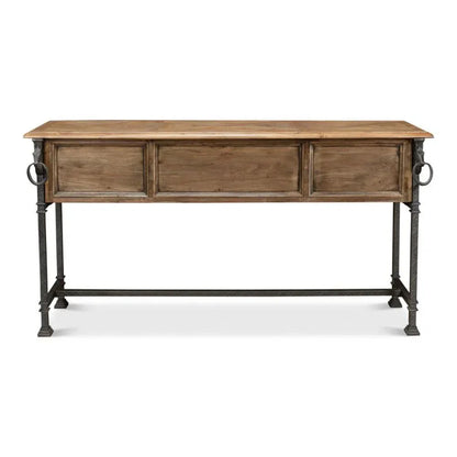 Game Of Thornes Console Table Drawers Antique - LOOMLAN - Sarreid - Console Tables