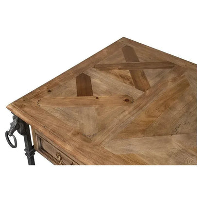 Game Of Thornes Desk-Home Office Desks-Sarreid-LOOMLAN