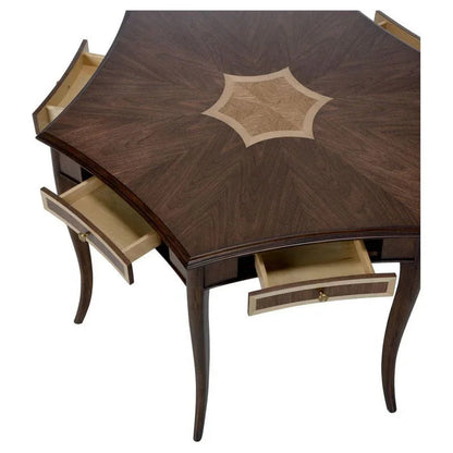 Game Wooden Geometric Night Table - LOOMLAN - Wildwood - Side Tables
