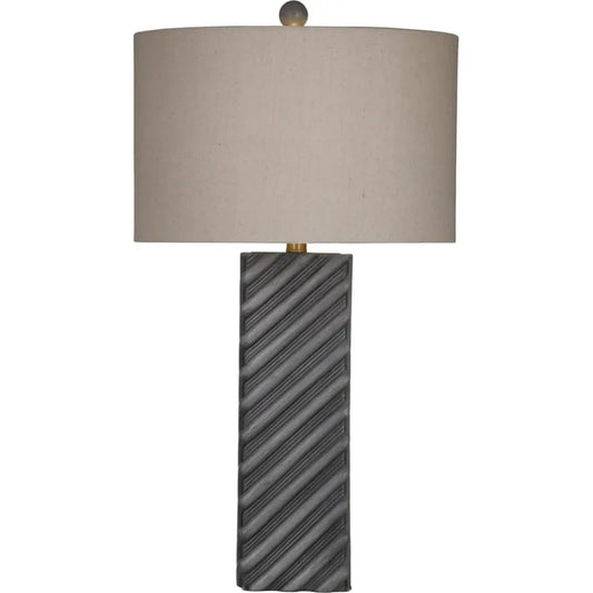 Gannex Cement Grey Table Lamp - LOOMLAN - Bassett Mirror - Table Lamps