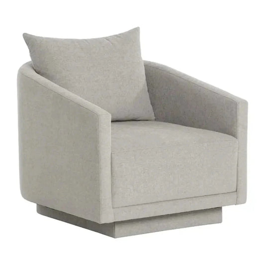 Gannon Performance Fabric Armchair-Lounge Chairs-SUNPAN-LOOMLAN