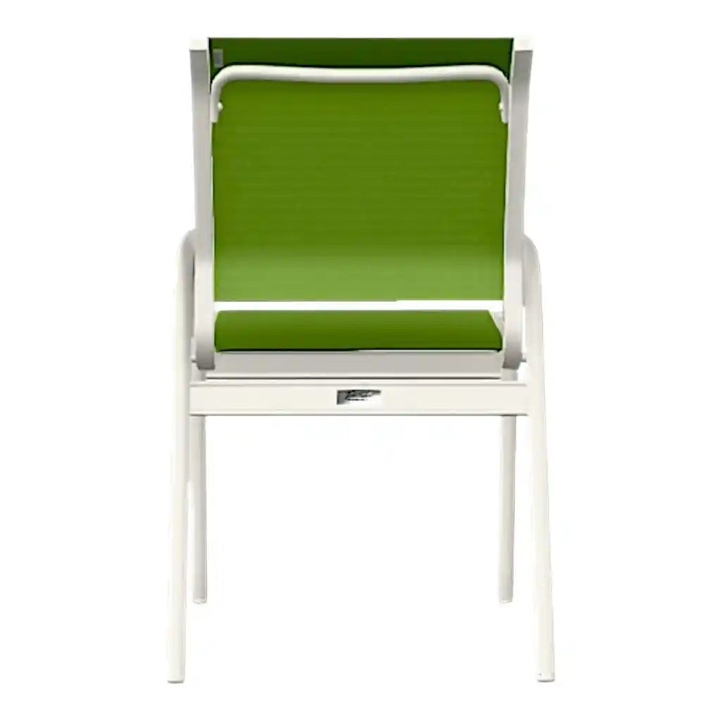 Gardenella Sling Stacking Bistro Chair-Outdoor Accent Chairs-Telescope-LOOMLAN