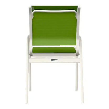 Gardenella Sling Stacking Bistro Chair-Outdoor Accent Chairs-Telescope-LOOMLAN