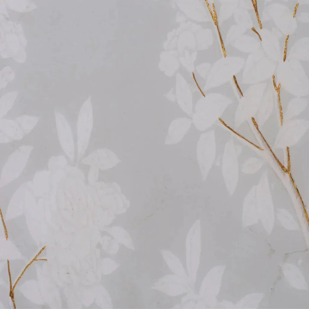 Garland Floral Square Side Table - LOOMLAN - Jamie Young - Side Tables