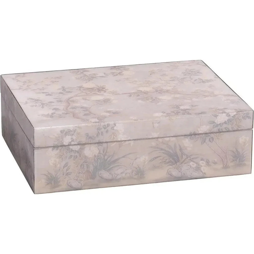 Garland Storage Solution Decorative Box Dove - LOOMLAN - Jamie Young - Boxes & Bowls