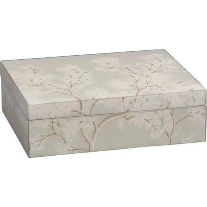 Garland Storage Solution Decorative Box Dove - LOOMLAN - Jamie Young - Boxes & Bowls