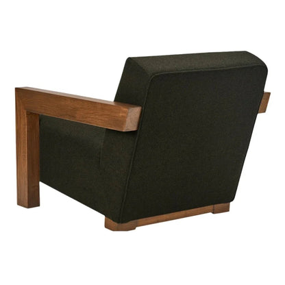 Garnet Wool Blend Cozy Comfort Lounge Chair-Lounge Chairs-Moe's Home-LOOMLAN