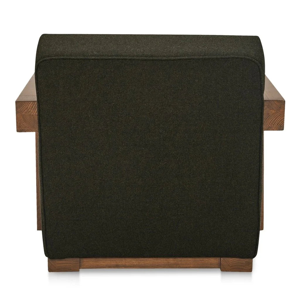 Garnet Wool Blend Cozy Comfort Lounge Chair-Lounge Chairs-Moe's Home-LOOMLAN