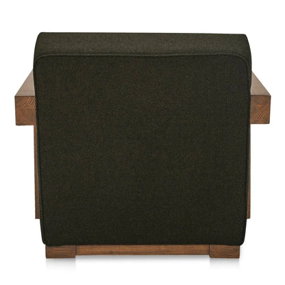 Garnet Wool Blend Cozy Comfort Lounge Chair-Lounge Chairs-Moe's Home-LOOMLAN