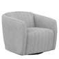 Garrison Fabric Swivel Lounge Chair - LOOMLAN - SUNPAN - Club Chairs