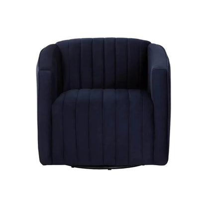 Garrison Fabric Swivel Lounge Chair - LOOMLAN - SUNPAN - Club Chairs