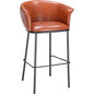 Garston Brown Barstool - LOOMLAN - Zuo Modern - Bar Stools