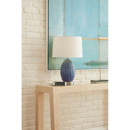 Gaston Natural Raffia Warpped Console Table - LOOMLAN - Wildwood - Console Tables