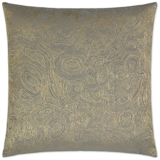 Gatsby Taupe Throw Pillow With Insert - LOOMLAN - D.V. Kap - Throw Pillows