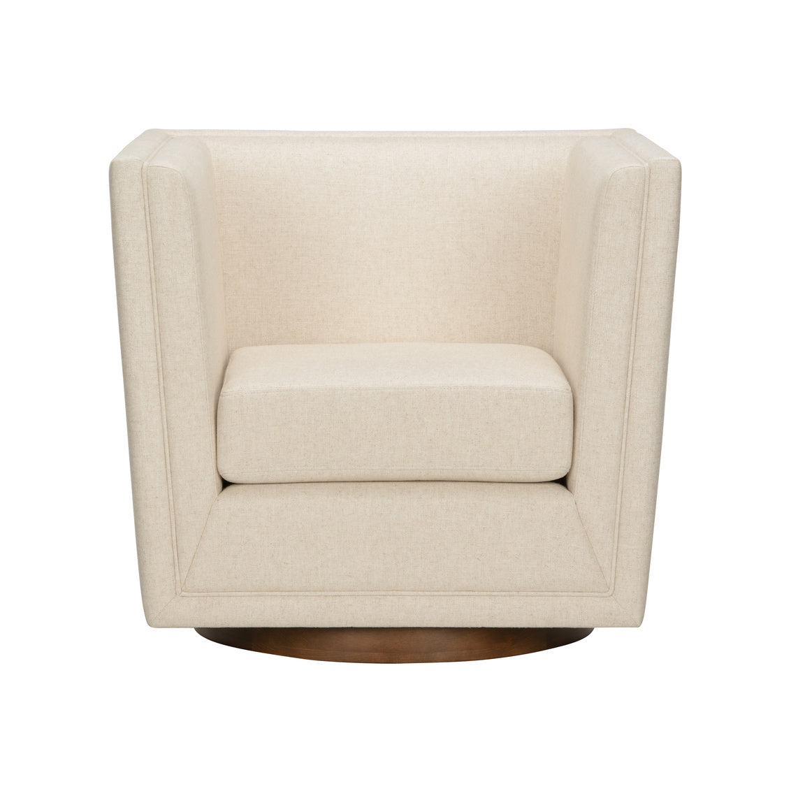 Gehry Fabric Swivel Club Chair