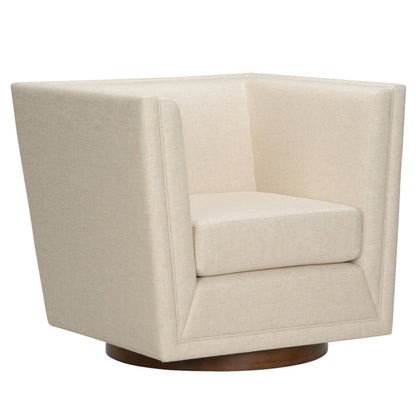 Gehry Fabric Swivel Club Chair