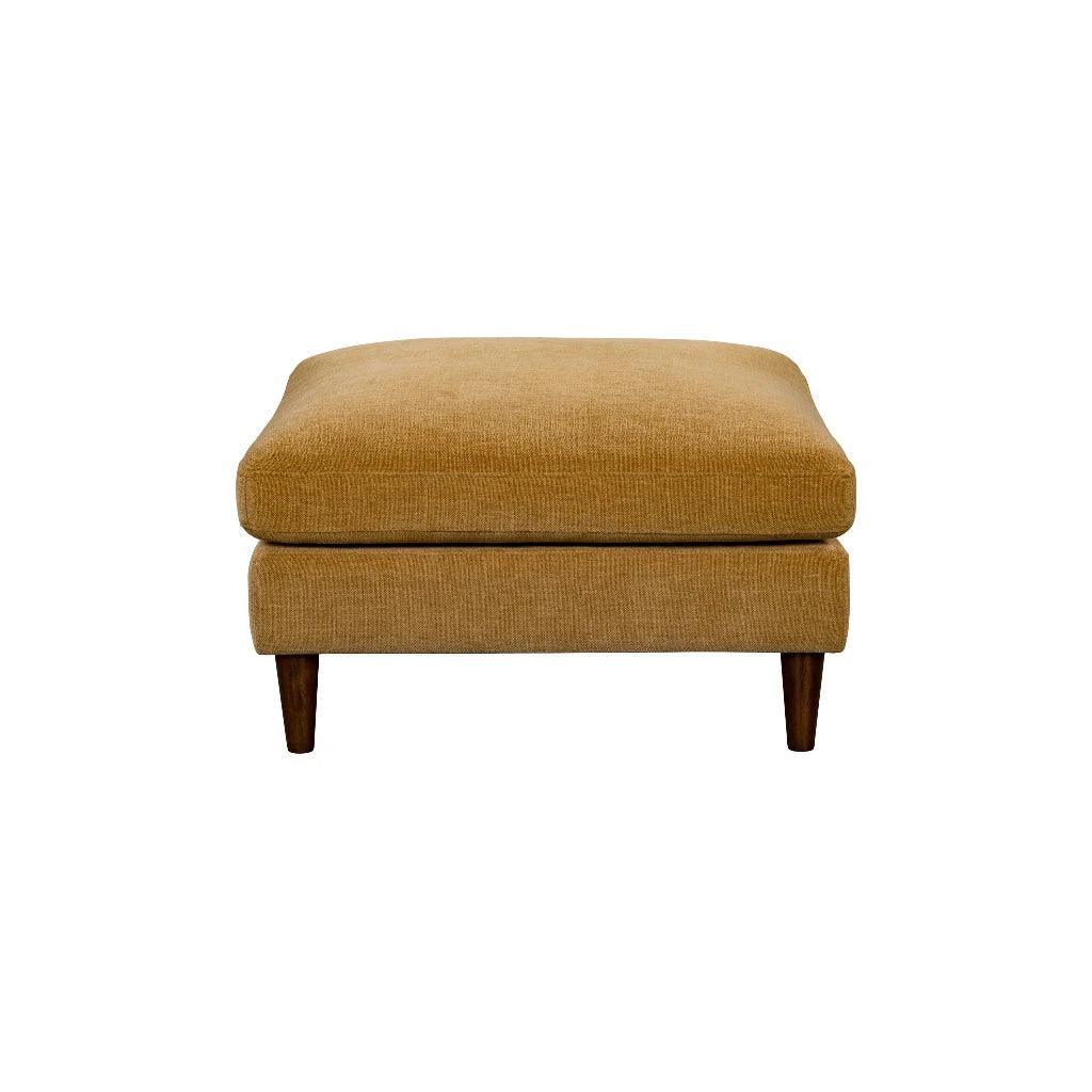 Gemma Performance Fabric Square Ottoman - LOOMLAN - LH Imports - Ottomans