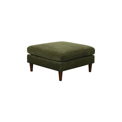 Gemma Performance Fabric Square Ottoman - LOOMLAN - LH Imports - Ottomans