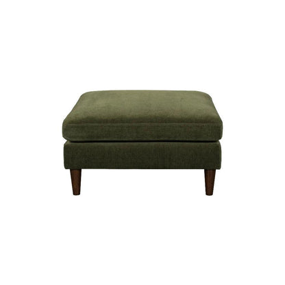 Gemma Performance Fabric Square Ottoman - LOOMLAN - LH Imports - Ottomans