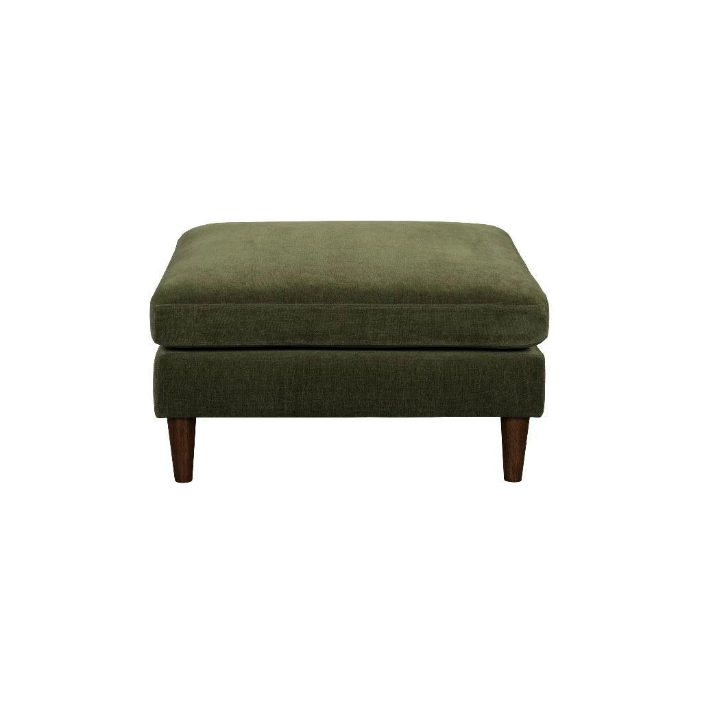 Gemma Performance Fabric Square Ottoman - LOOMLAN - LH Imports - Ottomans