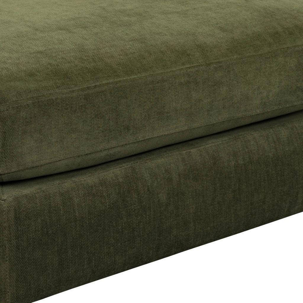 Gemma Performance Fabric Square Ottoman - LOOMLAN - LH Imports - Ottomans
