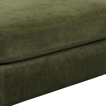 Gemma Performance Fabric Square Ottoman - LOOMLAN - LH Imports - Ottomans