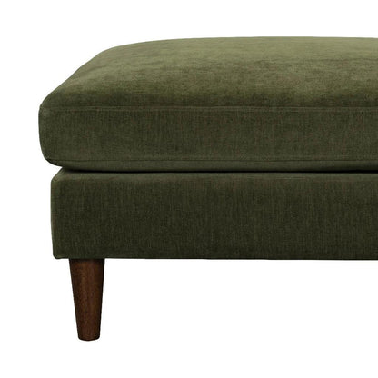 Gemma Performance Fabric Square Ottoman - LOOMLAN - LH Imports - Ottomans