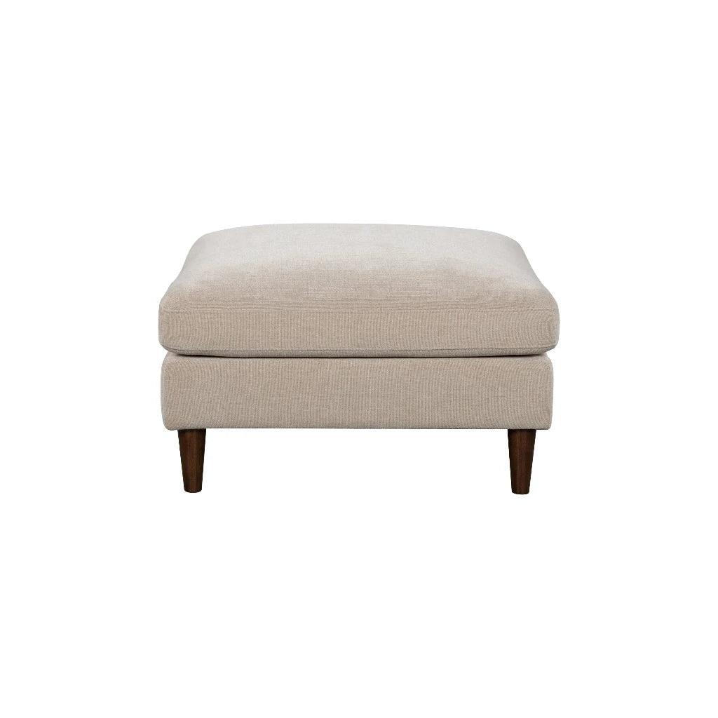 Gemma Performance Fabric Square Ottoman - LOOMLAN - LH Imports - Ottomans