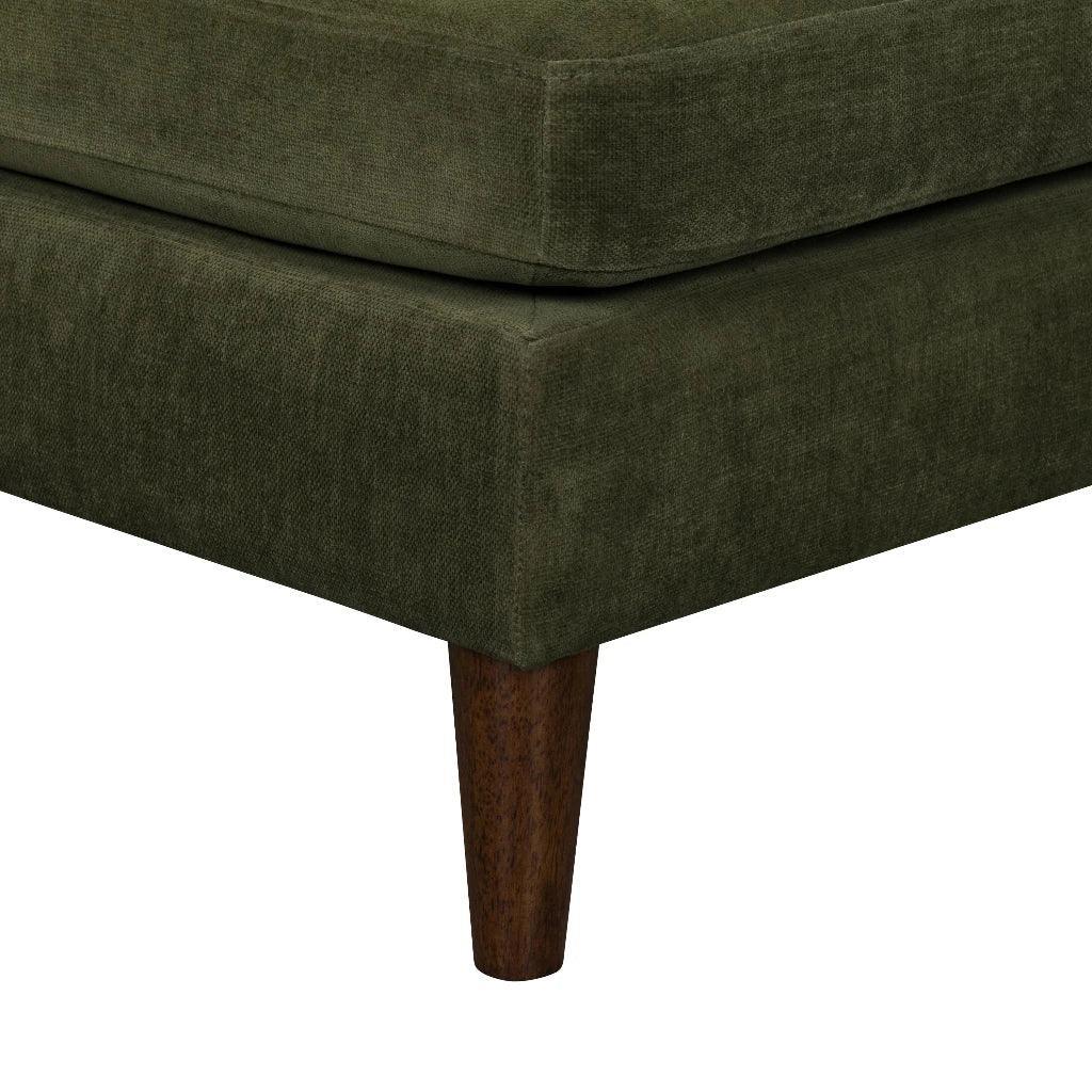 Gemma Performance Fabric Square Ottoman - LOOMLAN - LH Imports - Ottomans