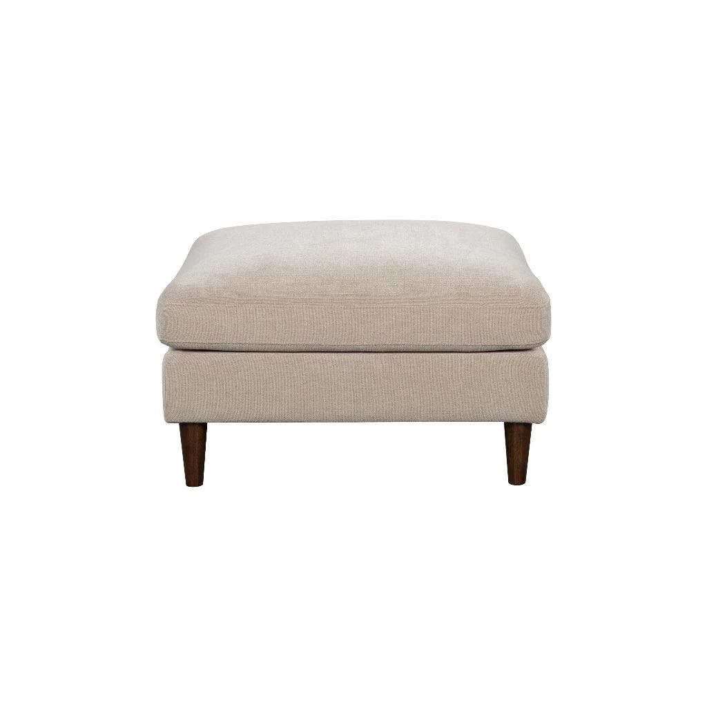 Gemma Performance Fabric Square Ottoman - LOOMLAN - LH Imports - Ottomans