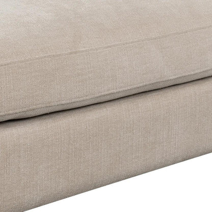 Gemma Performance Fabric Square Ottoman - LOOMLAN - LH Imports - Ottomans