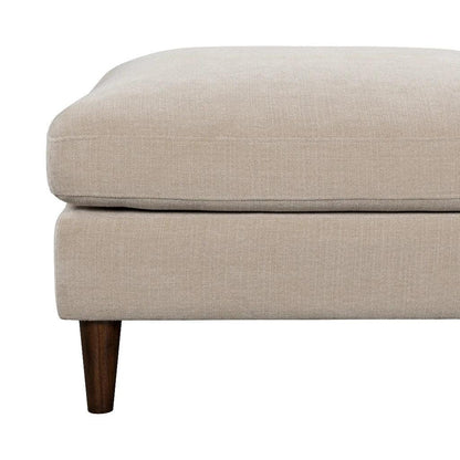 Gemma Performance Fabric Square Ottoman - LOOMLAN - LH Imports - Ottomans