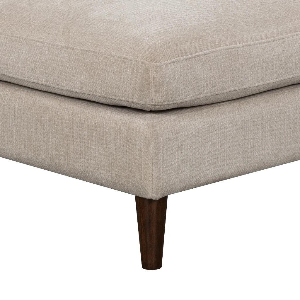 Gemma Performance Fabric Square Ottoman - LOOMLAN - LH Imports - Ottomans