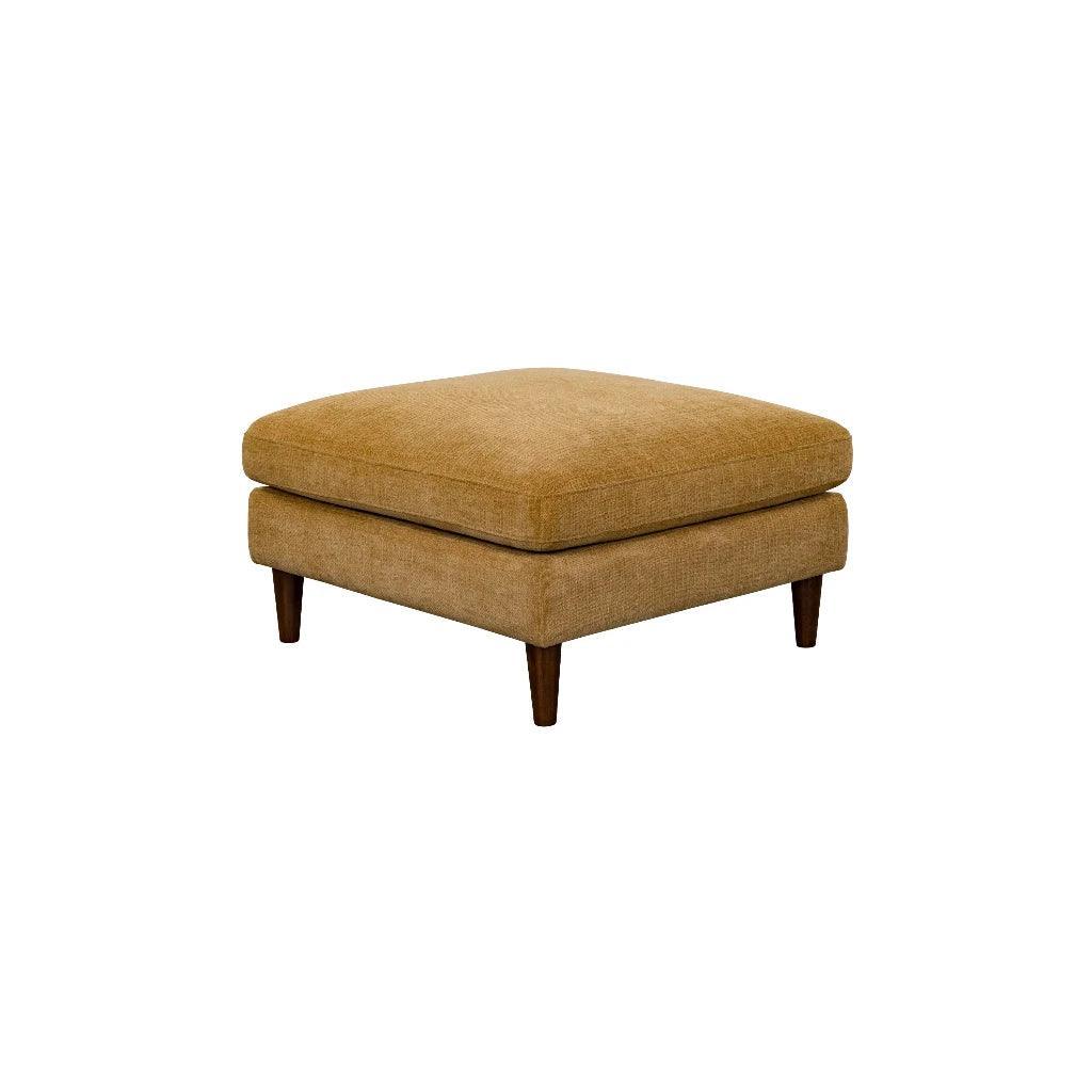 Gemma Performance Fabric Square Ottoman - LOOMLAN - LH Imports - Ottomans