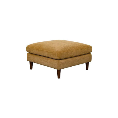 Gemma Performance Fabric Square Ottoman - LOOMLAN - LH Imports - Ottomans