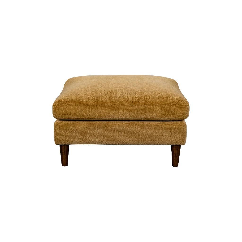 Gemma Performance Fabric Square Ottoman - LOOMLAN - LH Imports - Ottomans