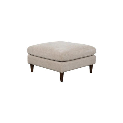 Gemma Performance Fabric Square Ottoman - LOOMLAN - LH Imports - Ottomans