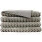 Gene Throw - Grey - LOOMLAN - D.V. Kap - Throw Blankets