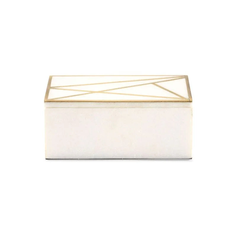 Genesis Marble Made White Box - LOOMLAN - Wildwood - Boxes & Bowls
