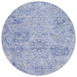 Geneva Blue Washable Indoor-Outdoor Rug-Outdoor Rugs-LOOMLAN Rugs-8' x 8'-LOOMLAN