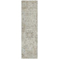 Geneva Ivory Washable Indoor-Outdoor Rug-Outdoor Rugs-LOOMLAN Rugs-2'3" x 7'6"-LOOMLAN